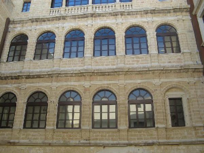 Tricase - Uno scorcio di palazzo Gallone Tricase - Uno scorcio di palazzo Gallone